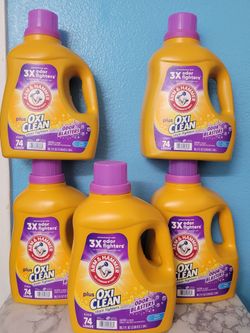 Arm & Hammer detergent $8 Each (74 loads
