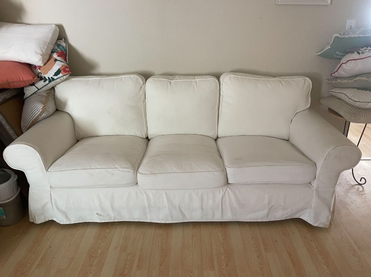 White couch