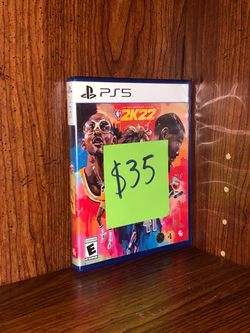 Green PlayStation 5 Video Game NBA 2K22 PS5 Basketball 75th Anniversary Edition Legends