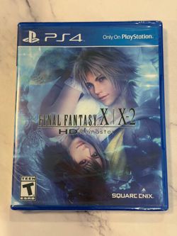 Final Fantasy X/X-2 HD Remaster PS4 BRAND NEW & FACTORY SEALED