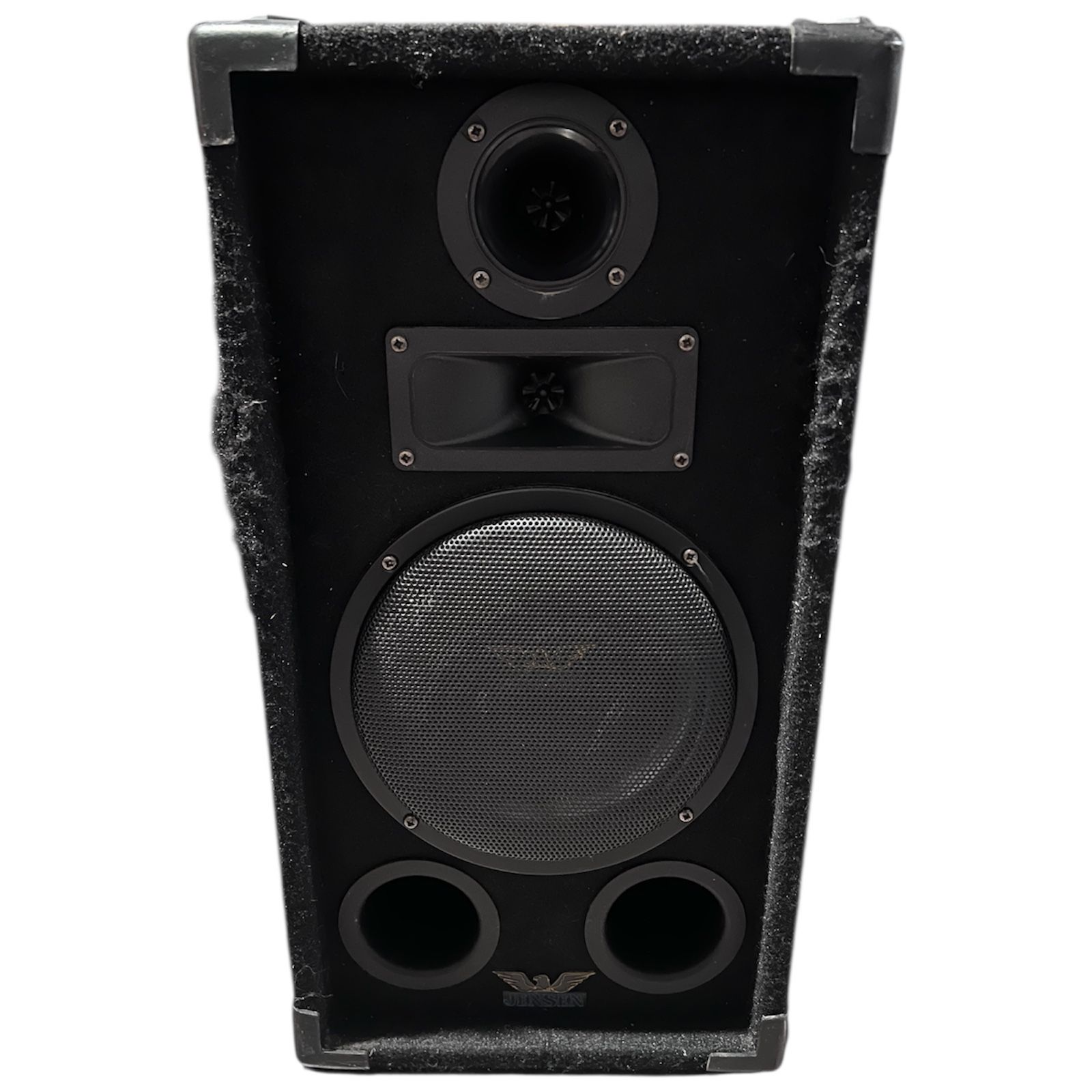 Jensen JP1200 PowerStation 300w 3-Way Bass Reflex Speakers Single One Only