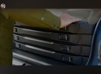 Hummer ev top storage