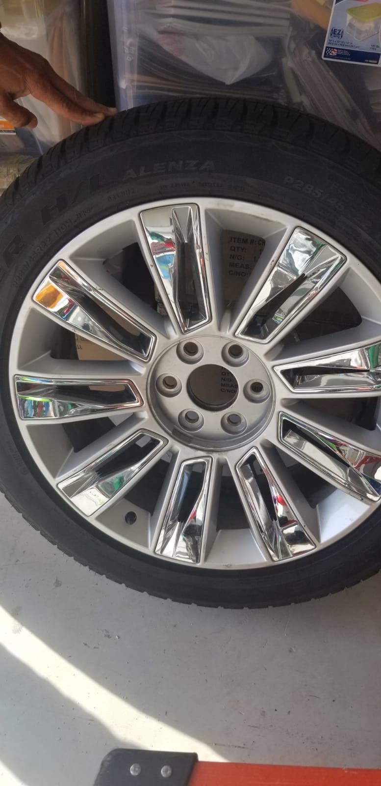 4 NEW Cadillac Escalade Tires & Rims