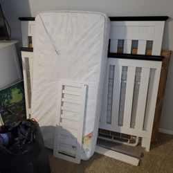 Delta Baby Convertible Crib With Mattress 