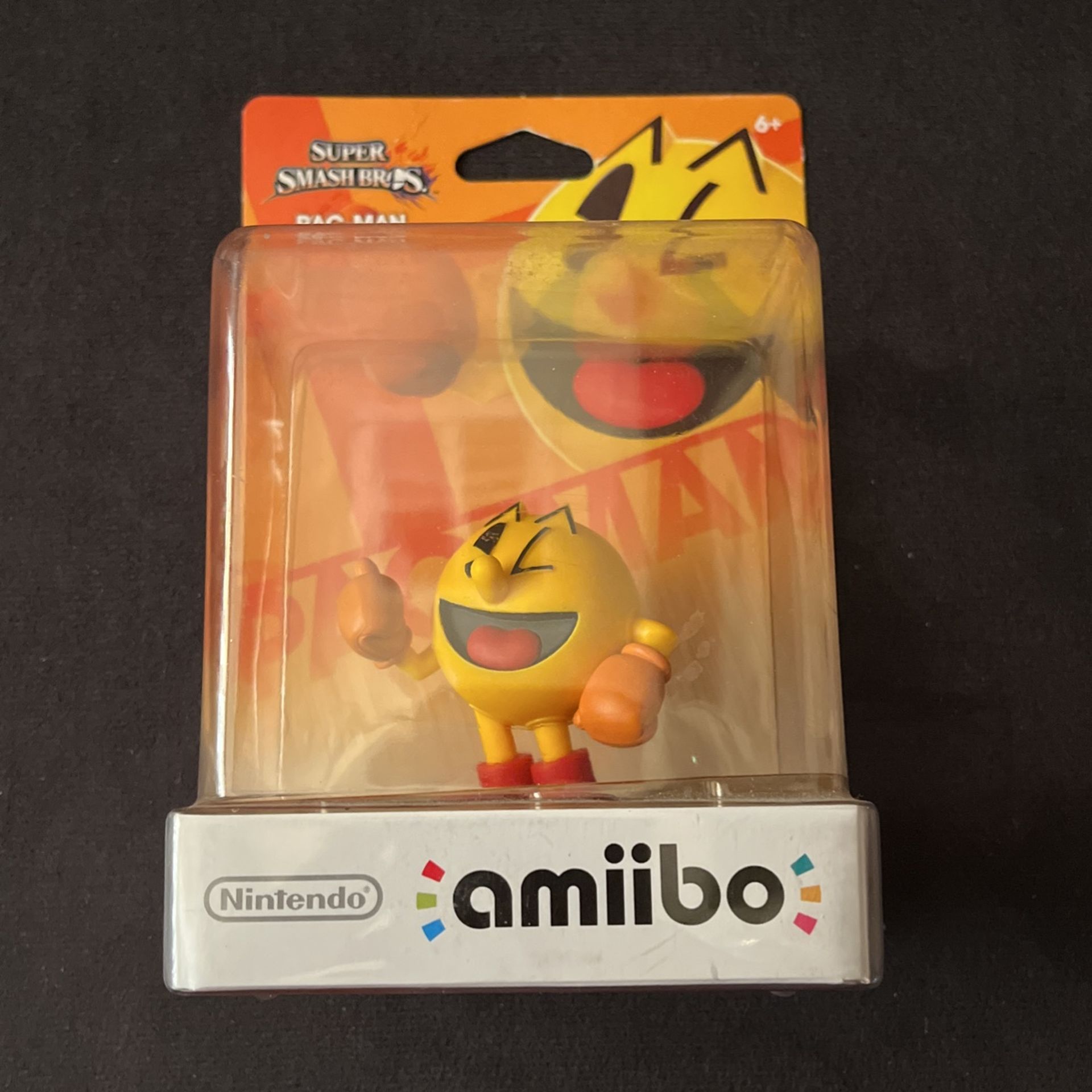 Super Smash Bros Pac Man Amiibo 