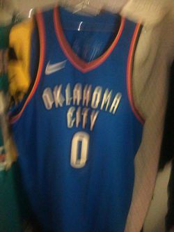 NBA Nike Russell Westbrook Okc thunder jersey XL for Sale in Wesley Chapel,  FL - OfferUp