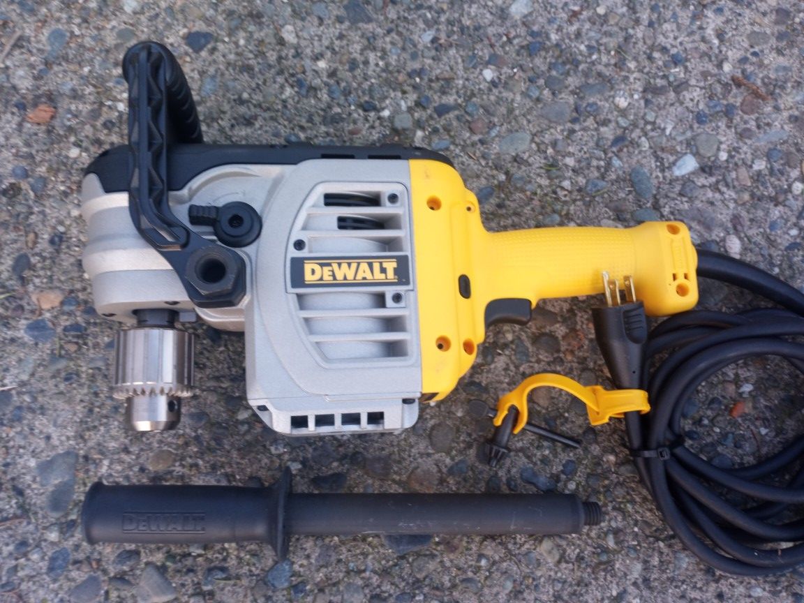 DeWalt DW450 1/2inch Right Angle Drill Almost New Other