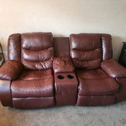Nice Brown Leather Couches 💎 