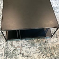 Modern Metal West Elm Profile Coffee Table 