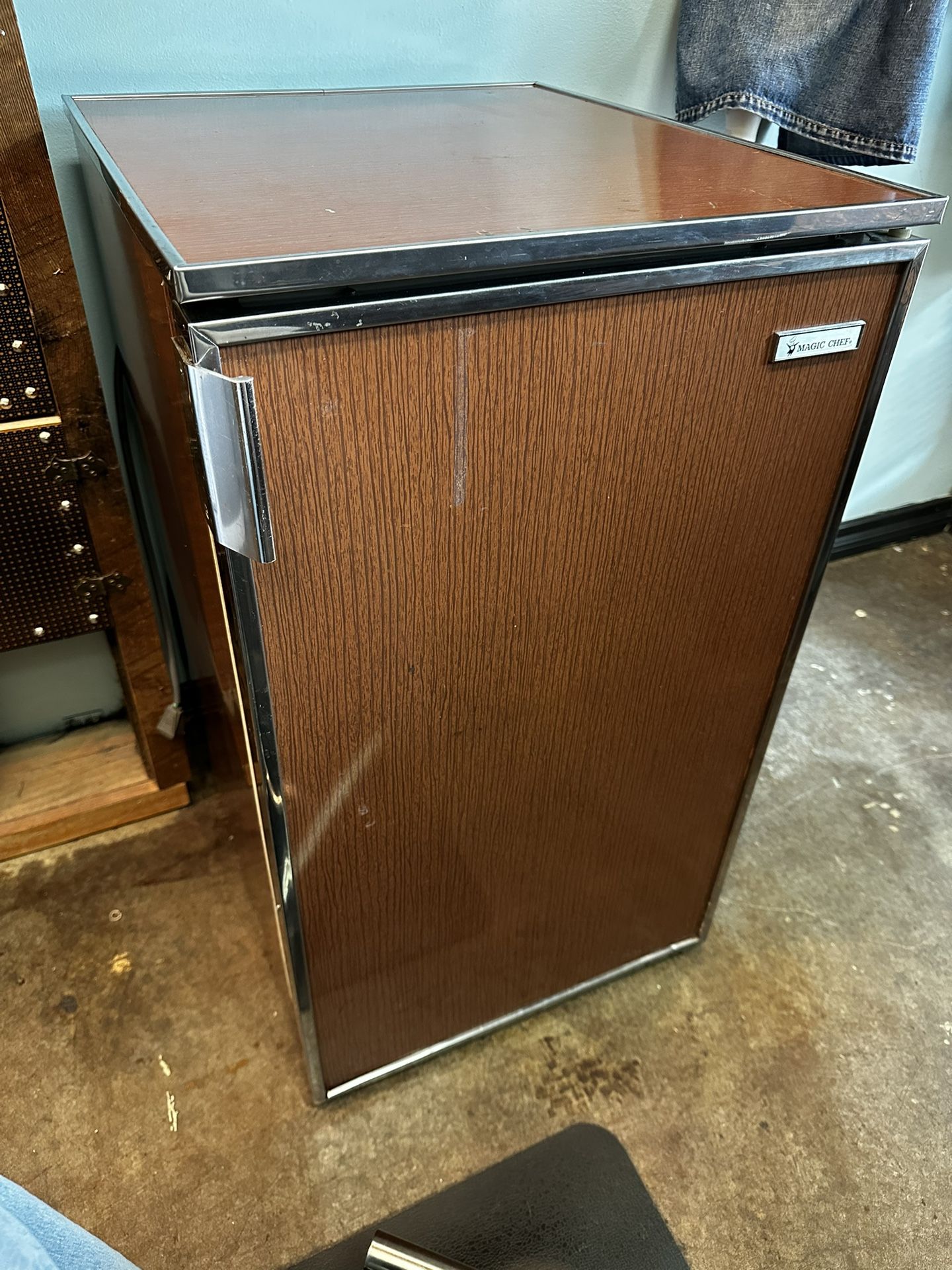 Vintage Magic Chef mini fridge