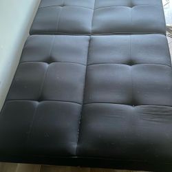 Black Futon Couch 