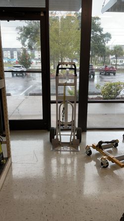 Franklin convertible hand truck Dolly islikely an Olympia Tools 3-in-1 aluminum model