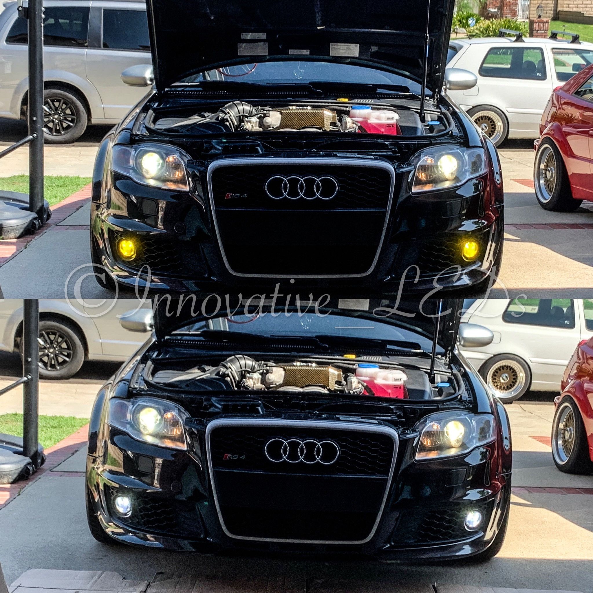 Led Headlights Size 9007 Luces 6000k Bright Glacier White