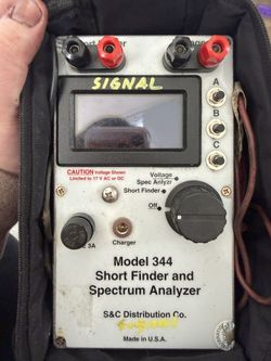 Short Finder And Spectrum Analyzer