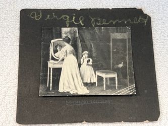 1900 Johnson & Johnson Trading Card Tonnesen Sisters Signed by Original Owner with Postcards Addressed to Her in 1913