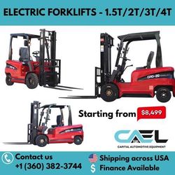 BRAND NEW ELECTRIC FORKLIFTS - 1.5T/2T/3T/4T -SHIPPING ACROSS USA
