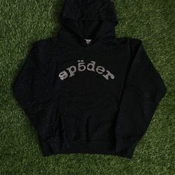 Black vvs Sp5der hoodie 