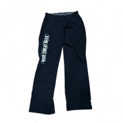 Reebok Black Mud Sweat Beer Workout Pants Ladies M Like New