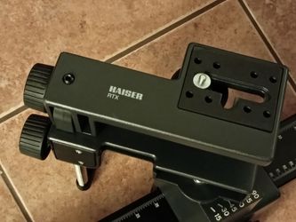 Kaiser 5512 RTX Rail W/ Camera Arm 3.5kg Germany - Baseboard Not Included