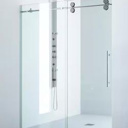 Vigo 44-48 X 74 Shower Door In Chrome Finish 