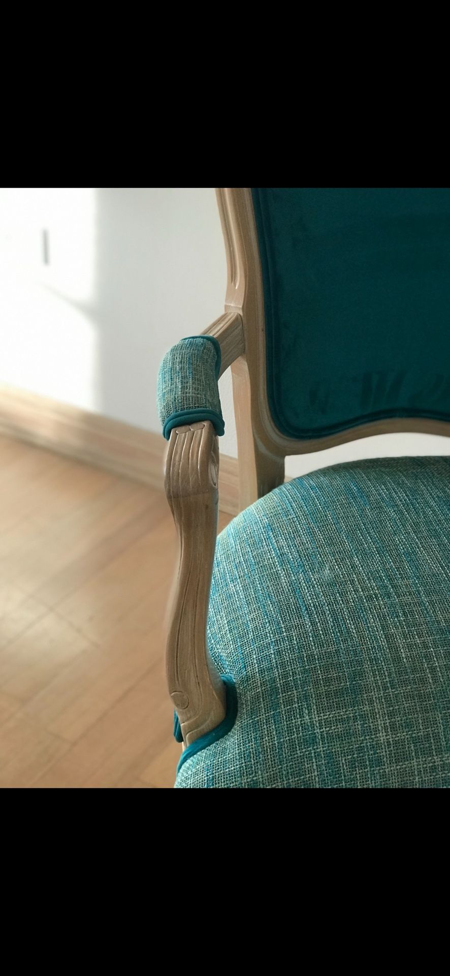 WOOD CHAIR, BARELY USED. Furniture