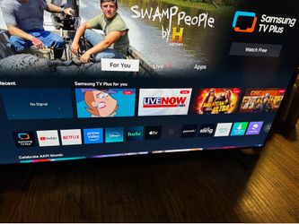 65 inch Samsung 4k Smart tv 2022 model like out of the box new feet and remote don’t need few hrs used asking 300