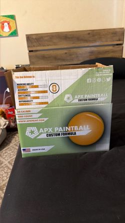 Paint balls, 4 bags inside the box