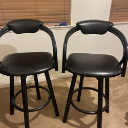 Black Bar Stools 2