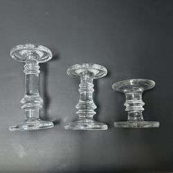 Candle Stand Glass 3 Of Them Price Is For (each)