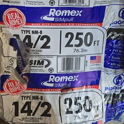 14/2 Romex  wire 250ft roll