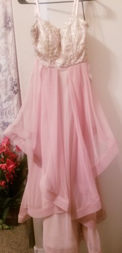 Rosegold- blush dress