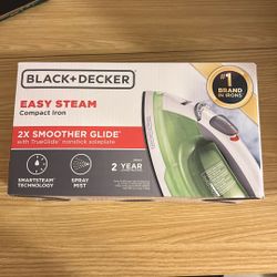 Black+Decker Easy Steam Compact Iron