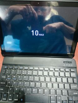 10 Max Tablet with Bluetooth Keyboard wireless mouse and stylus pen