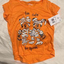 3t Halloween Disney Shirt 