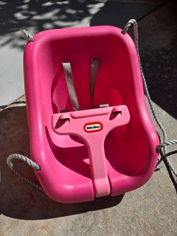 Little tikes 2 in 1 snug 'n secure swing girl