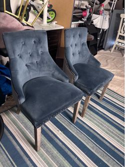 Dinning Room Velvet Chairs