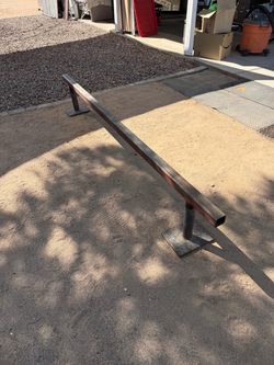 Custom Steel Flat Grind Rail - Skateboard Rail