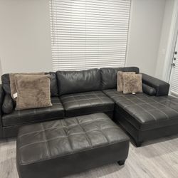 Mocha Brown Couch 