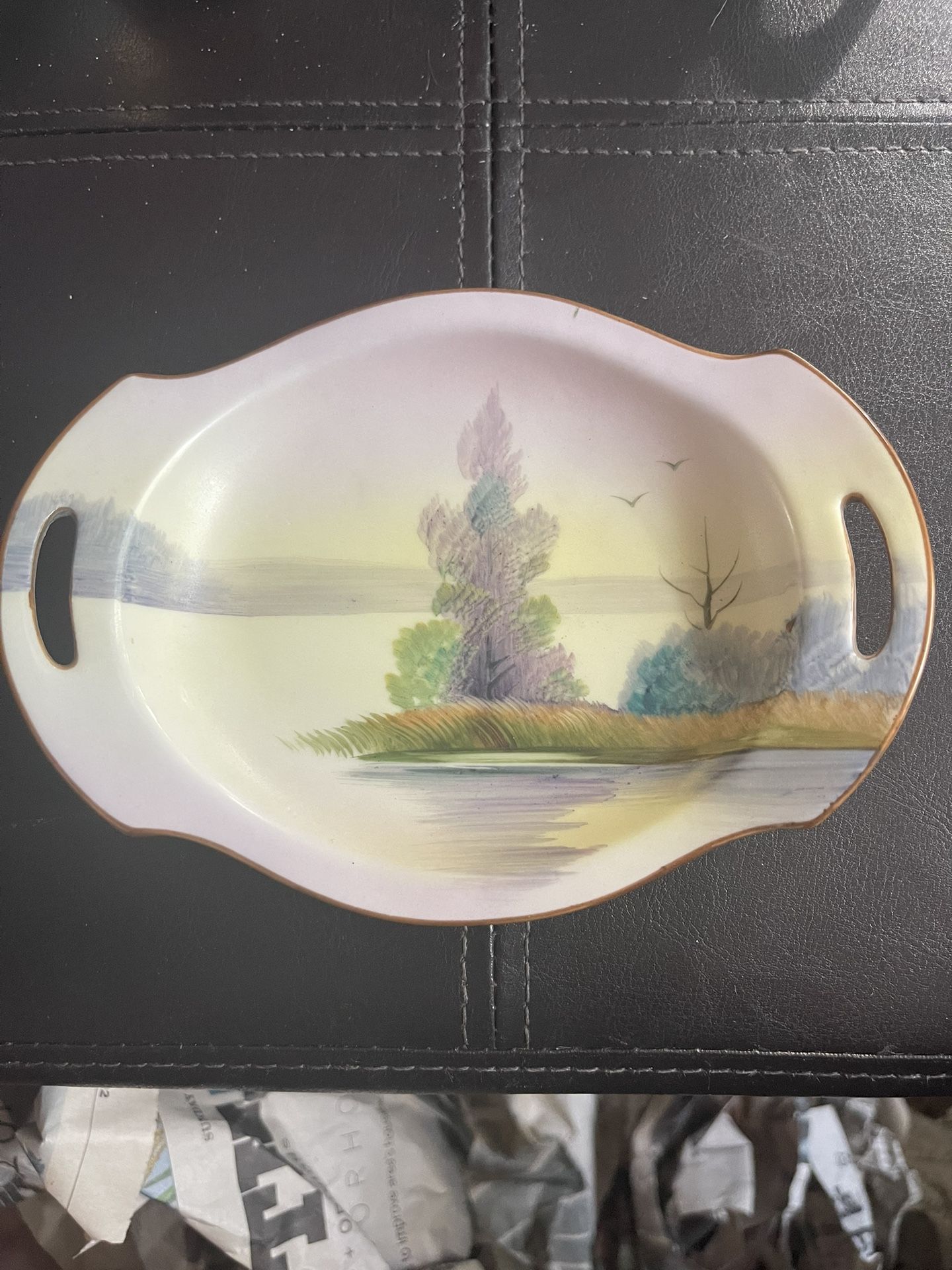 Nippon Porcelain Plate 5”