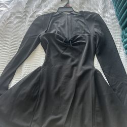 Black Long Sleeve BABYBOO dress