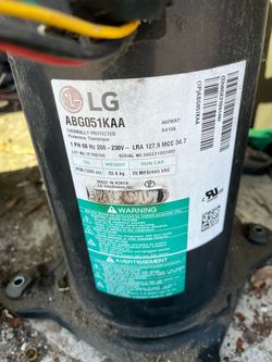 LG 5 Ton Scroll Compressor (Model: ABG051KAA) - R410A
