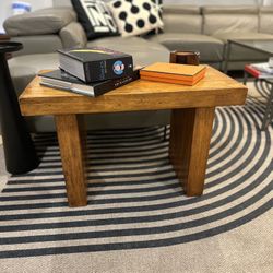 Solid Wood Modern Dining Bench / End Table Stylish & Sturdy!