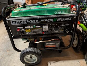 DuroMax XP4850EH Dual Fuel Generator