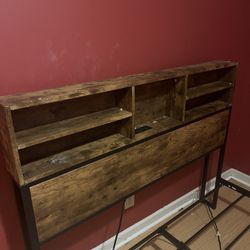 Full Size Metal Bed With Drawers