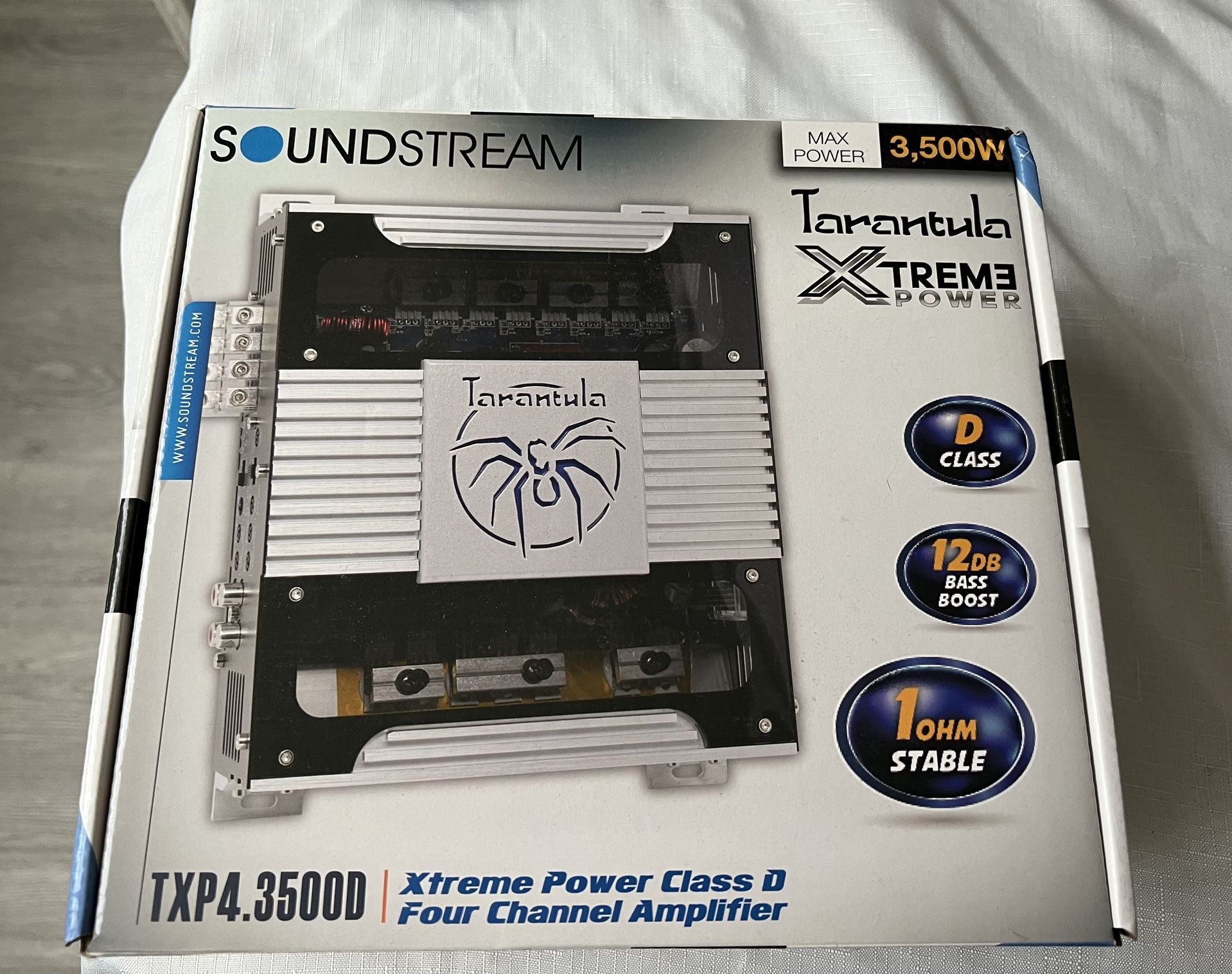 Soundstream TXP4.3500D Tarantula 4 Channel Amplifier 