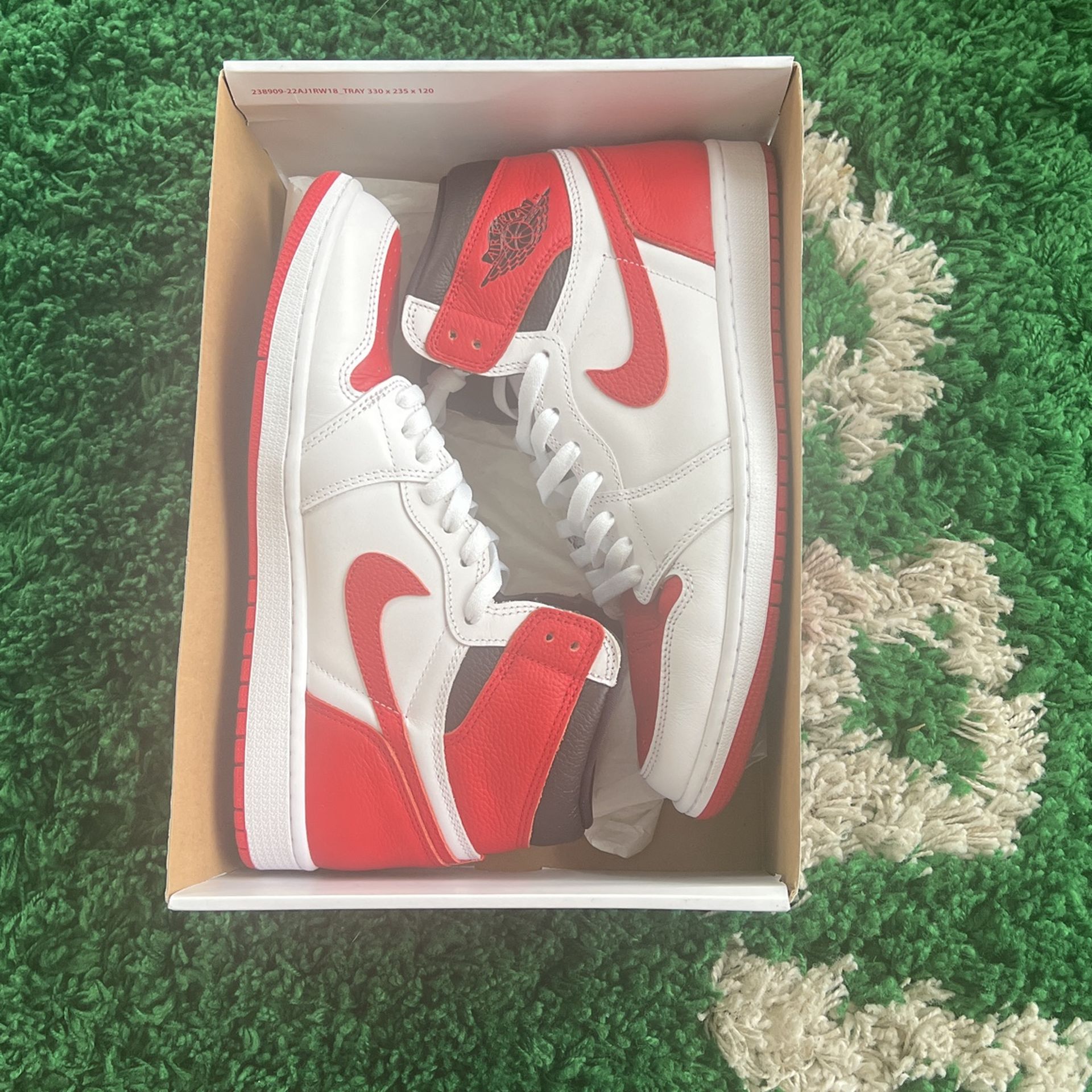 Jordan 1 Red And White