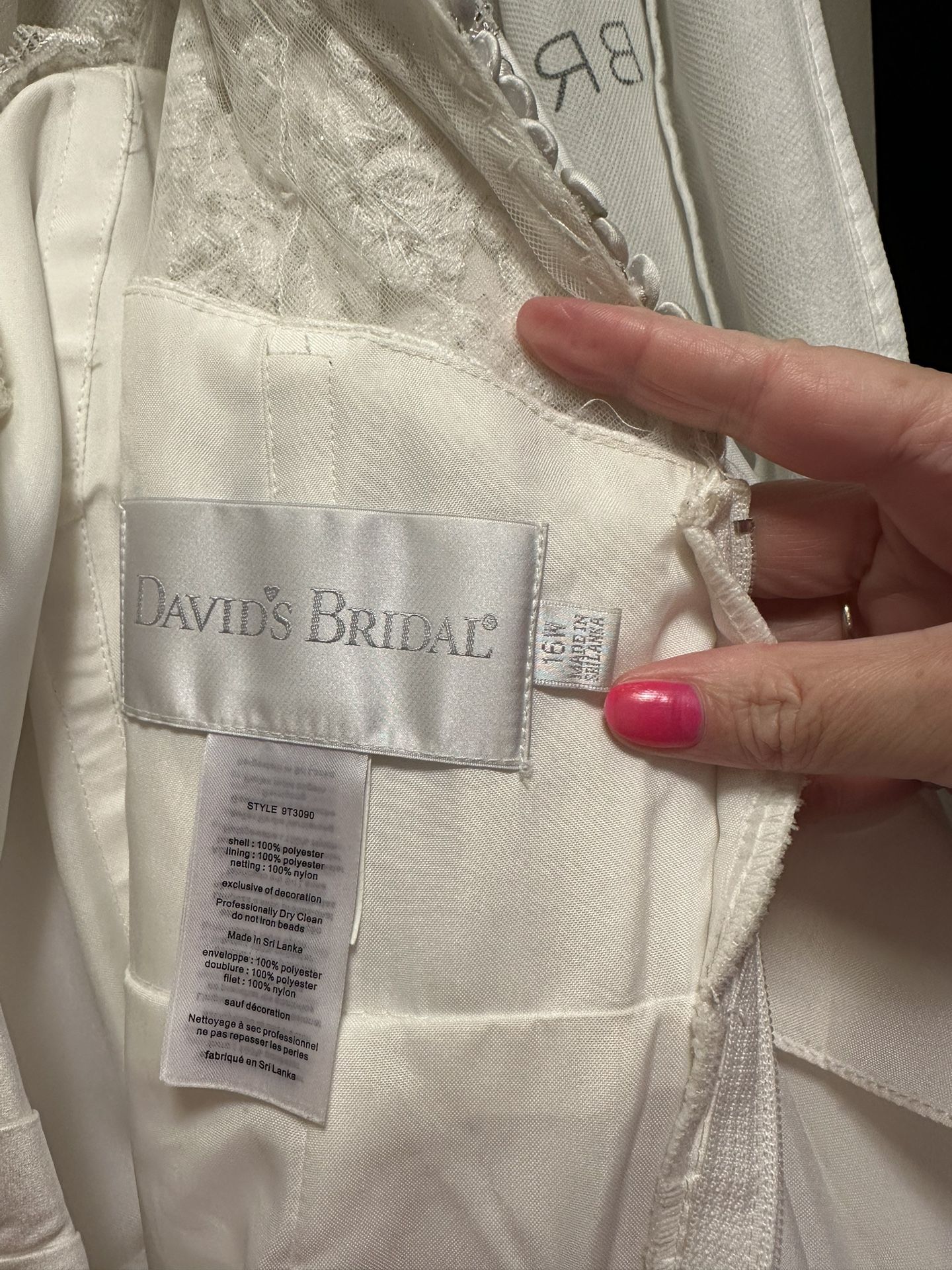 David’s Bridal Wedding Dress 