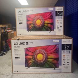 75” LG UR80 4K UHD Smart Tv 