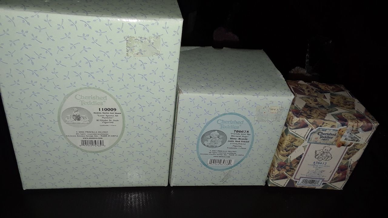 CHERISHED TEDDIES, ALL FOR $40