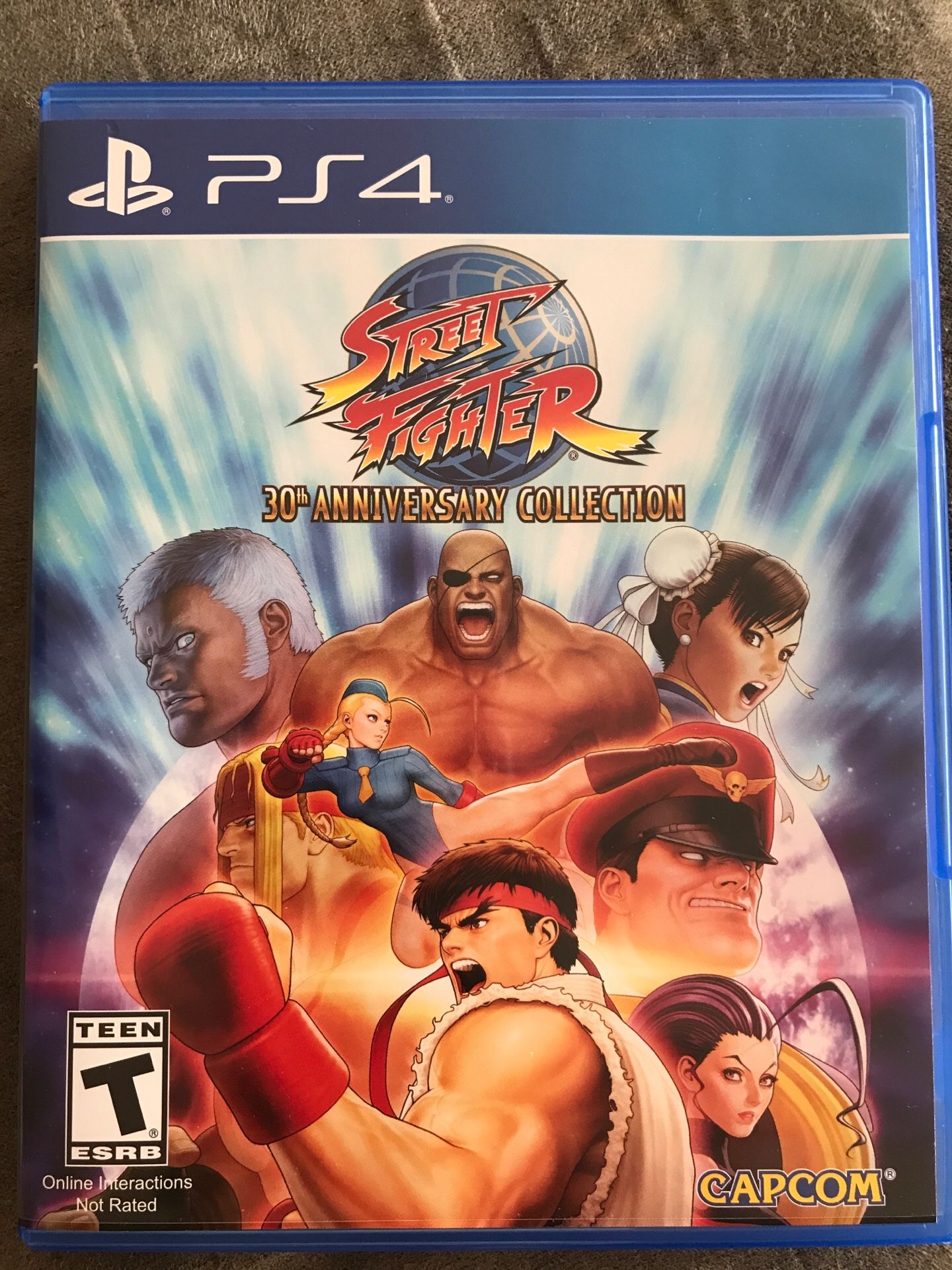 Street Fighter 30th year anniversary collection for PS4